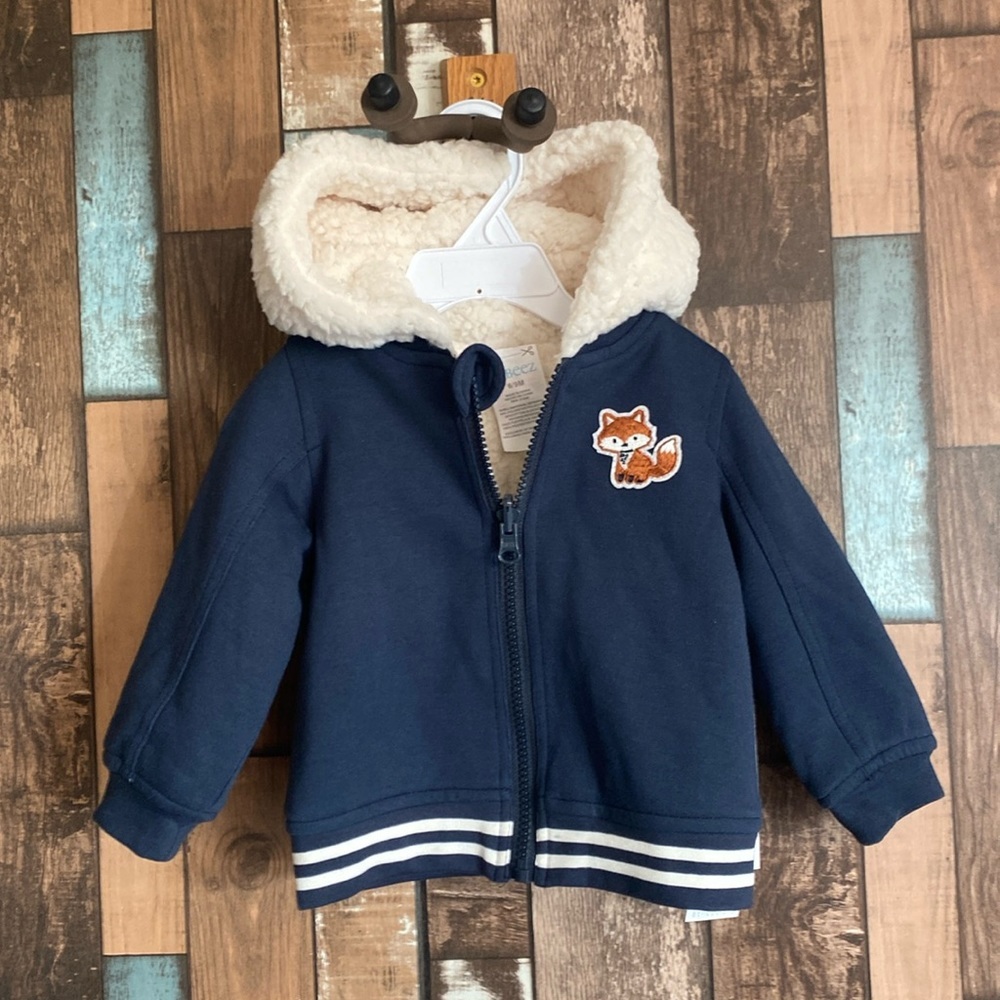 🦊 ROBeez reversible hooded jacket